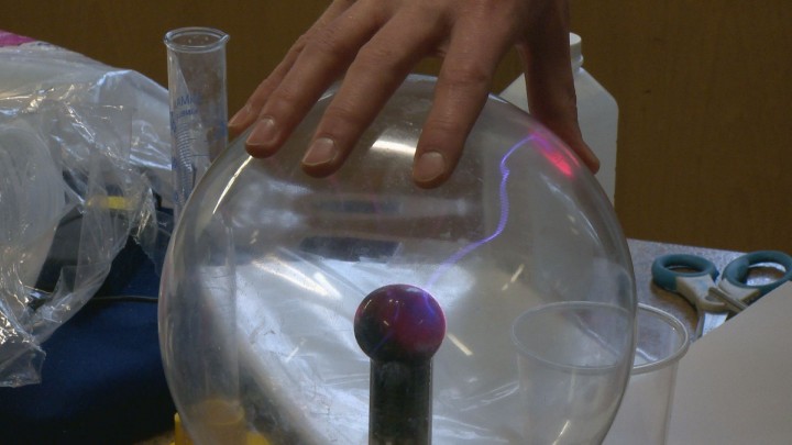 Cameco Spectrum 2016 demonstrations make complex theories fun and accessible for kids. Close to 10,000 people are expected to attend the four-day event.