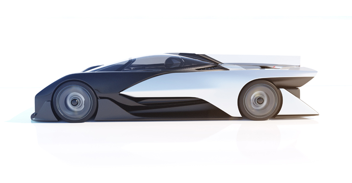Faraday unveils 1000-horsepower electric concept car - image