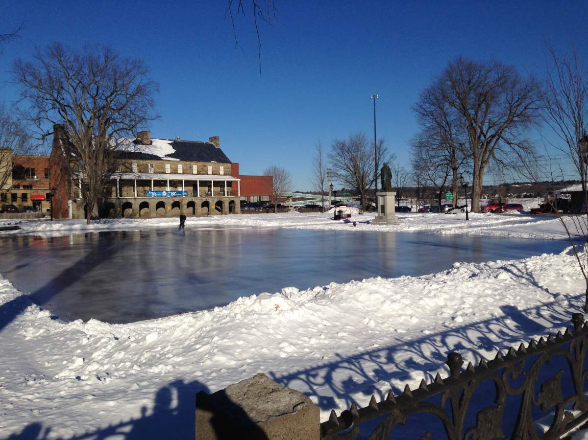 The Garrison District in Fredericton is pictured here. 
