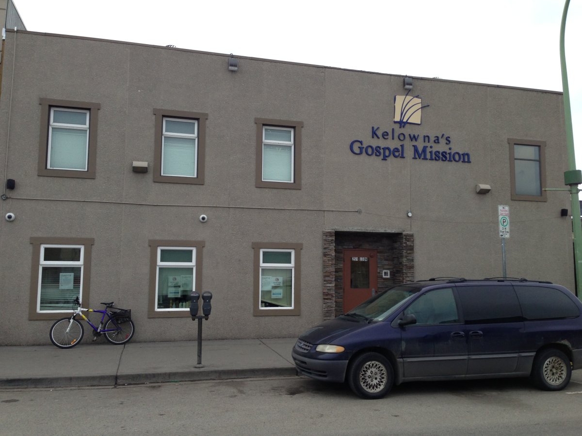 FILE. Kelowna Gospel Mission is gearing up for a cold blast .
