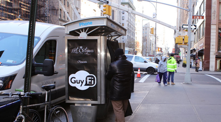 Sex toy company erects self soothe masturbation booth for NYC