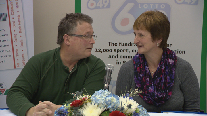 A Hague, Sask. couple is the province’s latest millionaires, winning $5 million in Lotto 6-49.