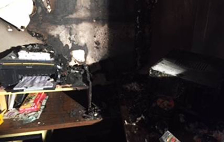 Members of the Saskatoon Fire Department extinguished a blaze in a Massey Place neighbourhood home early Tuesday morning.