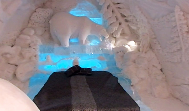 Saskatonians know how to embrace winter, but would you ever sleep in a building made of ice?