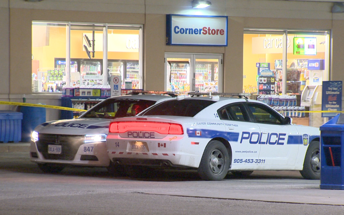 Police investigate armed robbery at gas station corner store in ...