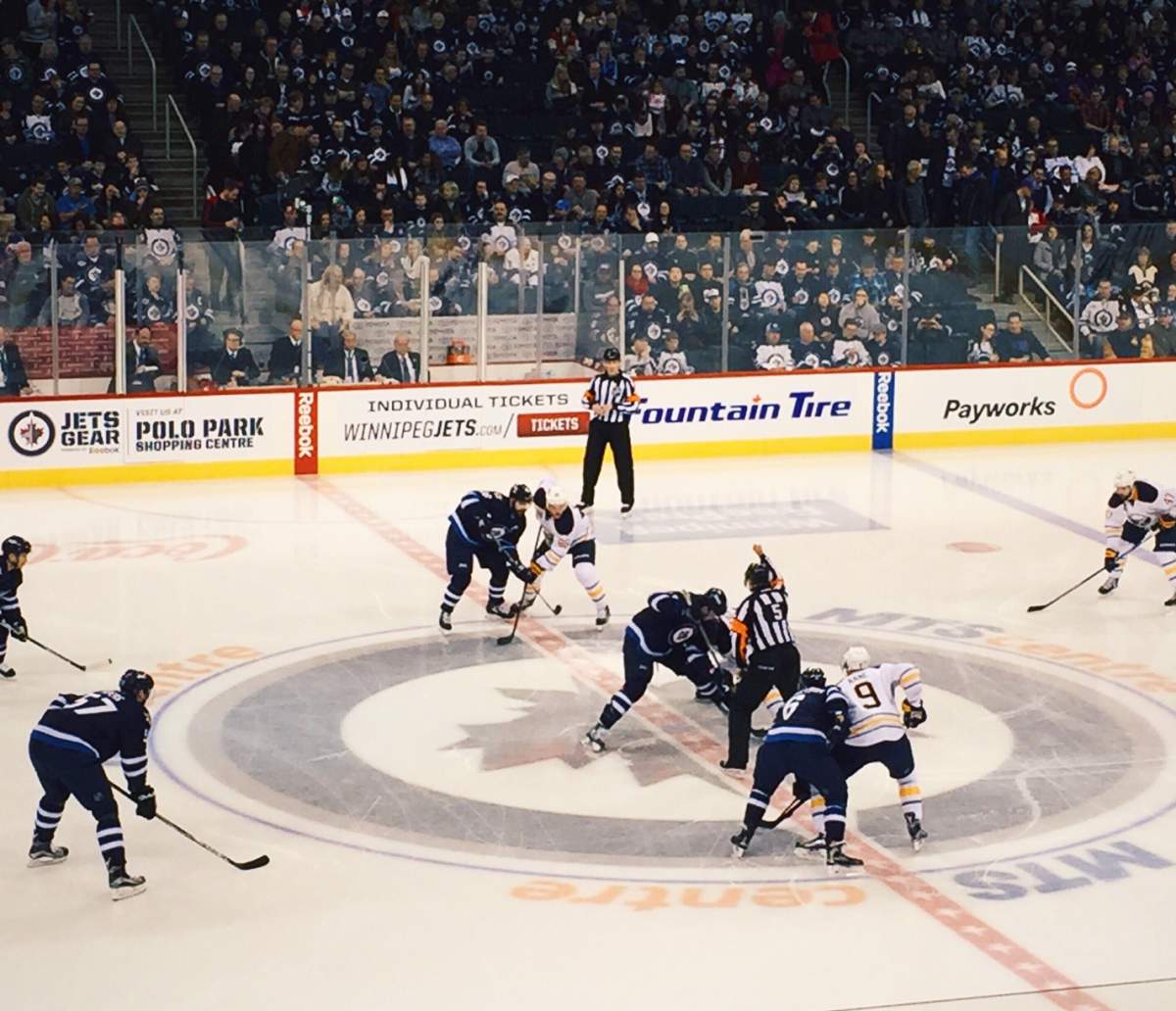 The former Winnipeg Jet made his first return to MTS Centre on Sunday since being traded to the Buffalo Sabres.