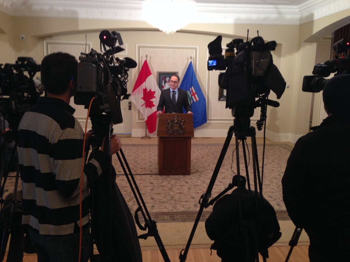 Finance Minister Joe Ceci reacts to Alberta's Credit Rating.