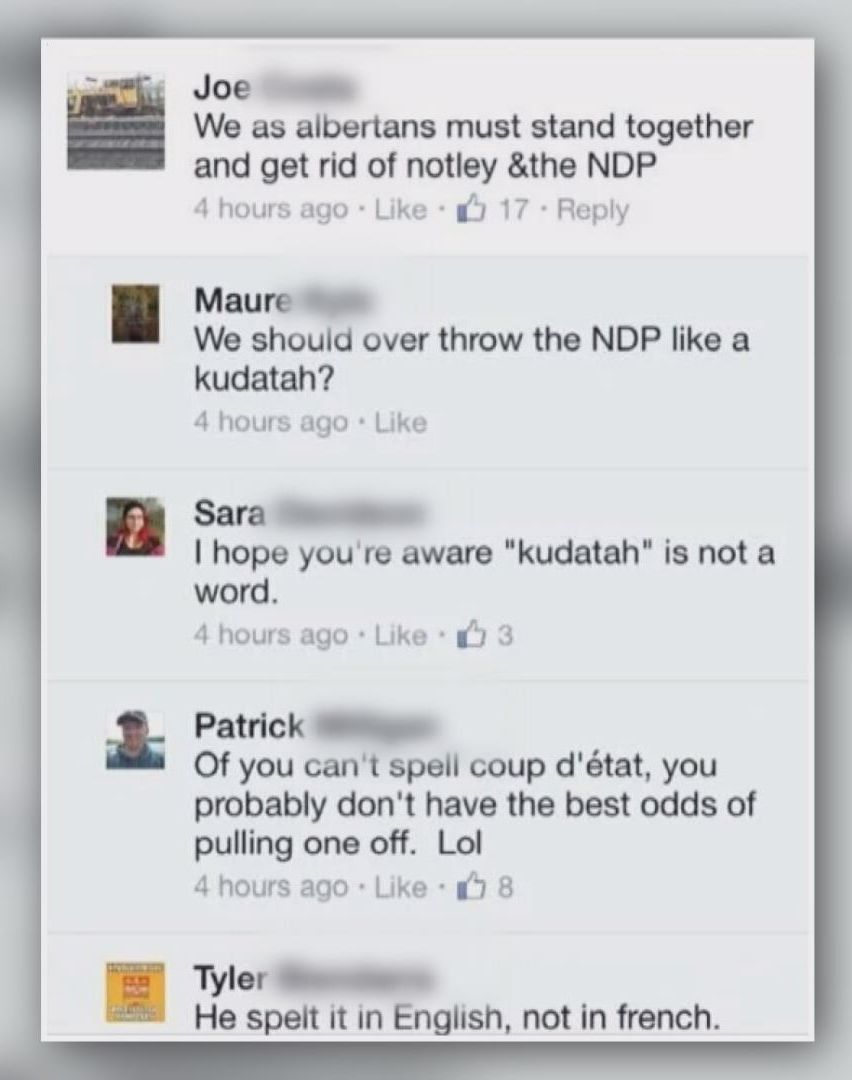 Alberta ‘kudatah’ plot sparks mockery on social media - image