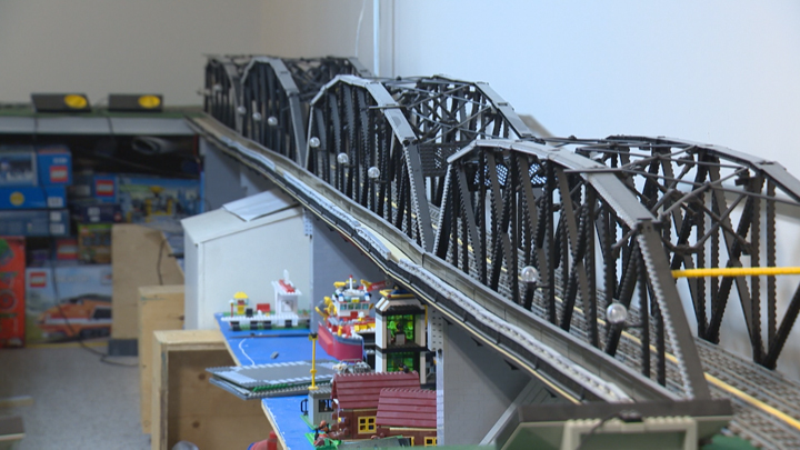 Man makes replica of Saskatoon’s Traffic Bridge out of Lego - image