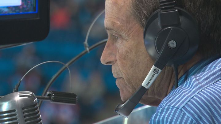 Long-time Edmonton Oilers public address announcer Mark Lewis will retire at the end of the season. 