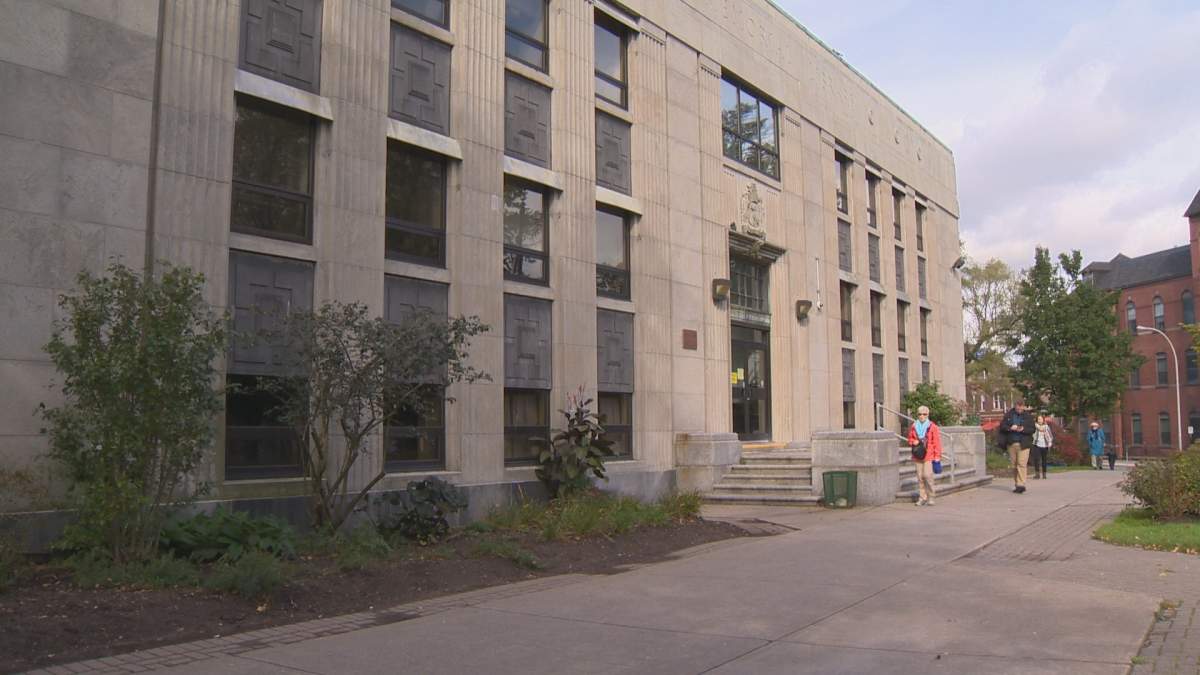 The old Halifax Memorial Library closed in August 2014. Volta Labs is hoping to reach an agreement with the province to move into the building.
