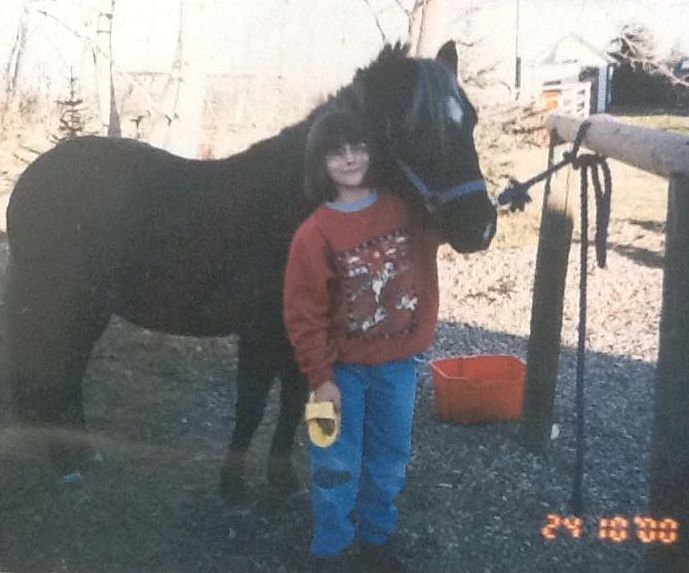 10 year old Kelsey Ferrill, a few years after undergoing smile surgery.