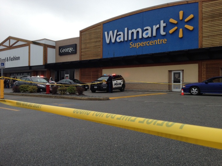 New Westminster Police are investigating what they are calling a "serious incident" at the Queensborough Landing shopping centre on Jan. 15, 2016.