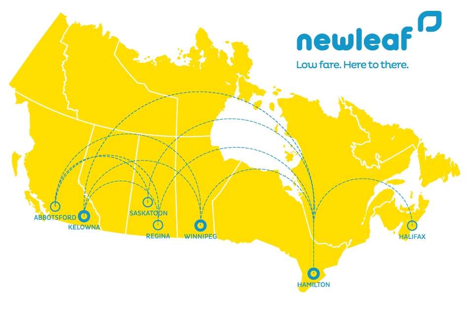 NewLeaf Travel prepares to take off from YLW - image
