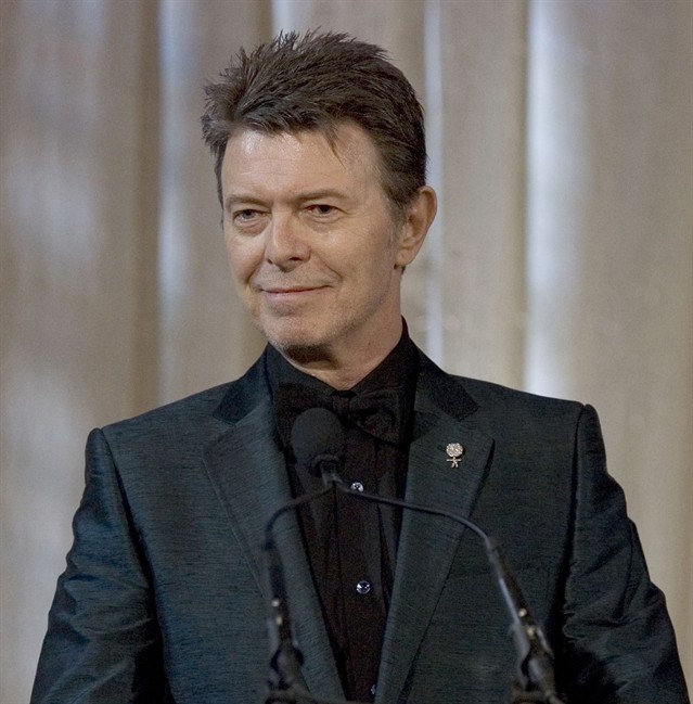 In this June 5, 2007 file photo, David Bowie attends an awards show in New York. 