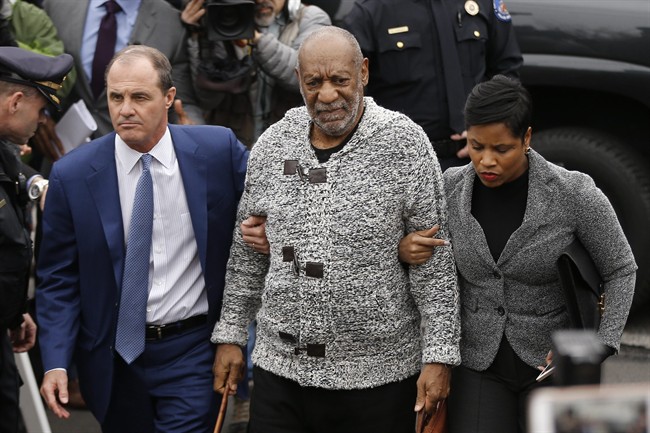 Bill Cosby, pictured Dec. 30, 2015, is accused of drugging and violating an ex-university employee at his suburban Philadelphia home.