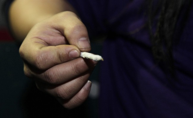 The rate of marijuana use among high-school students in Canada sits at 17 per cent.