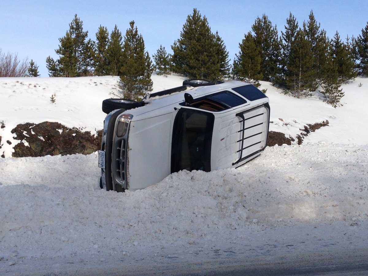 It may be sunny but Southern Interior roads are still slick: RCMP - image