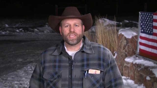 Ammon Bundy, a spokesperson for the armed militia that took control of a federal wildlife refuge in Oregon, said Monday the move was forced by a government failure to protect ranchers.