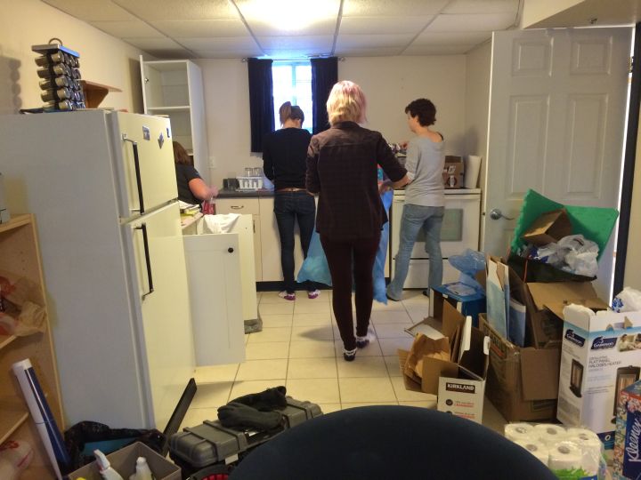 This group is looking forward to meeting the Syrian couple they are sponsoring.