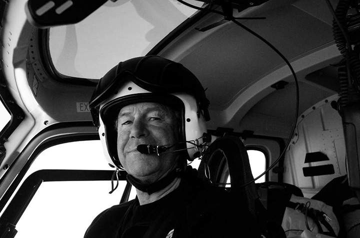 Canadian pilot David Wood is seen in this undated handout photo. 