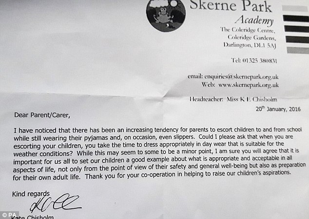 No pjs for parents: principal wants ‘day wear’ dress code for drop-offs - image
