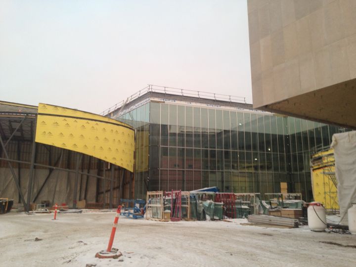 The outside of the new Royal Alberta Museum in Edmonton.