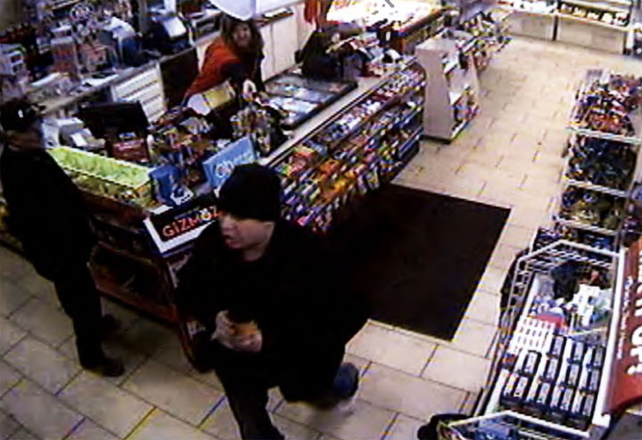 Saskatchewan RCMP have released this photo of a suspect wanted in relation to a theft at a 7-Eleven last month.