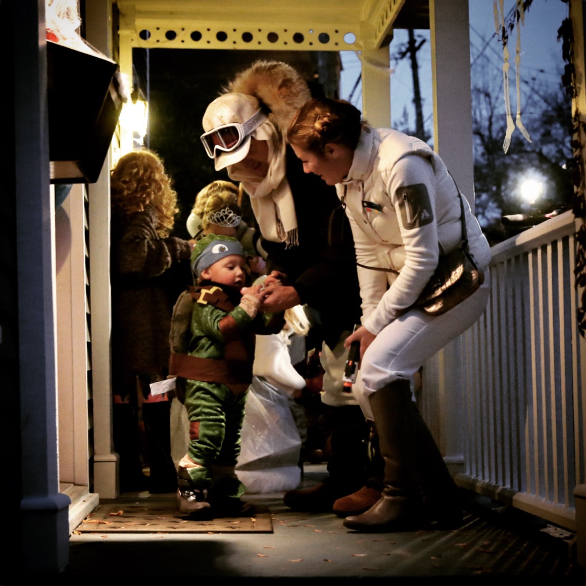 Trudeau trick or treats