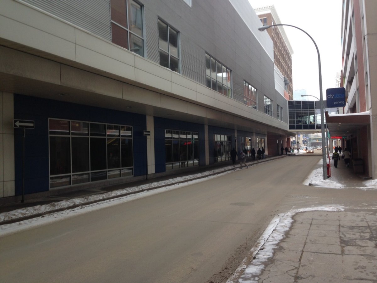 A 15-year-old boy is in custody and facing charges after a stabbing in the skywalk near the MTS Centre. 