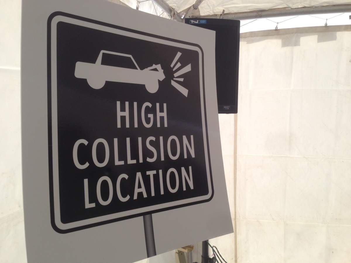 Drivers can expect to see more police and road signs near some of the city's crash prone intersections.