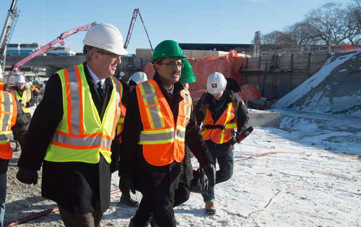 Jim Watson and Amarjeet Sohi