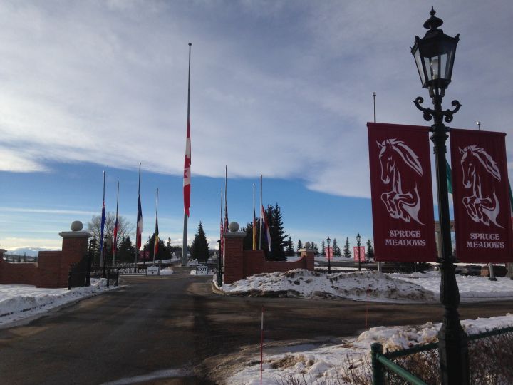 Spruce Meadows Flags