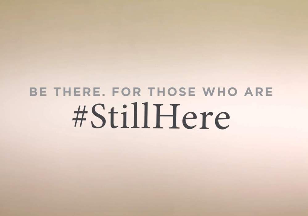 The Alzheimer Society is encouraging Manitobans to use the hashtag "Still Here" to share stories and tips for families. 
