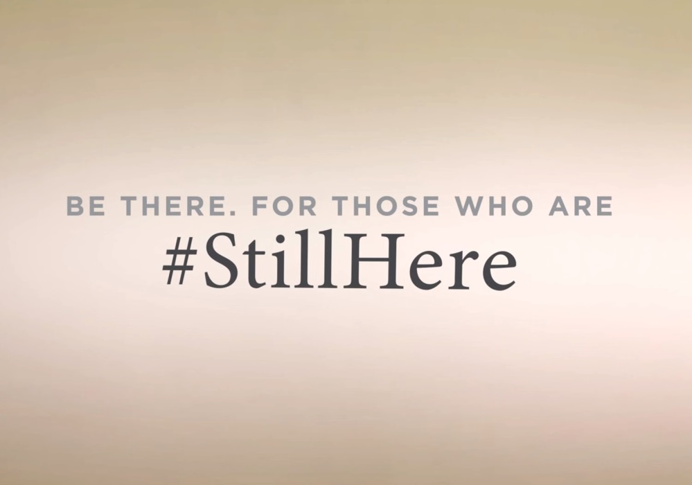 The Alzheimer Society is encouraging Manitobans to use the hashtag "Still Here" to share stories and tips for families. 