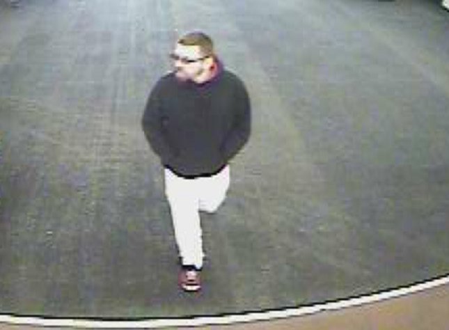 RCMP released this photo of a suspect thought to be involved in an incident at an Airdrie business on Wednesday, Jan. 27, 2016. 