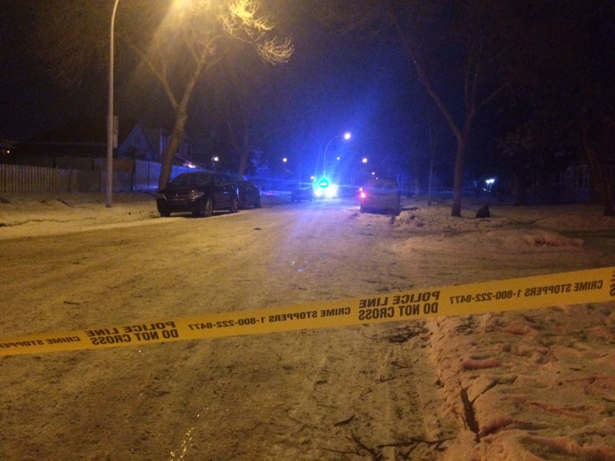 Police were called to a suspicious death near 119th Avenue and 80th Street in Edmonton's  Eastwood neighbourhood Sunday night. January 24, 2015. 