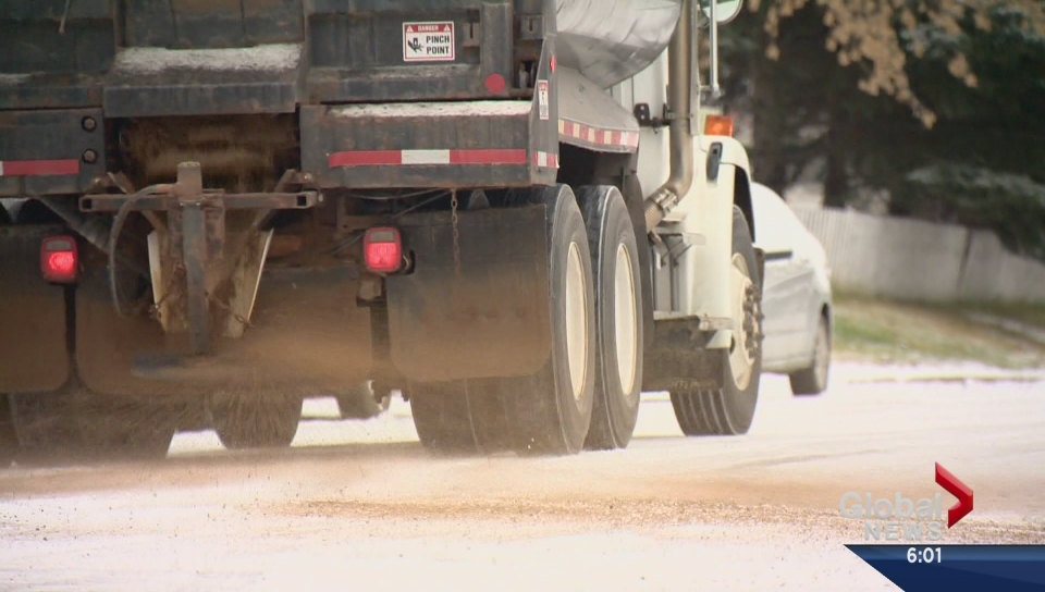 City of Saskatoon officials say street sanding service was not interrupted on Tuesday, after roughly half of its fleet suffered breakdowns days earlier.