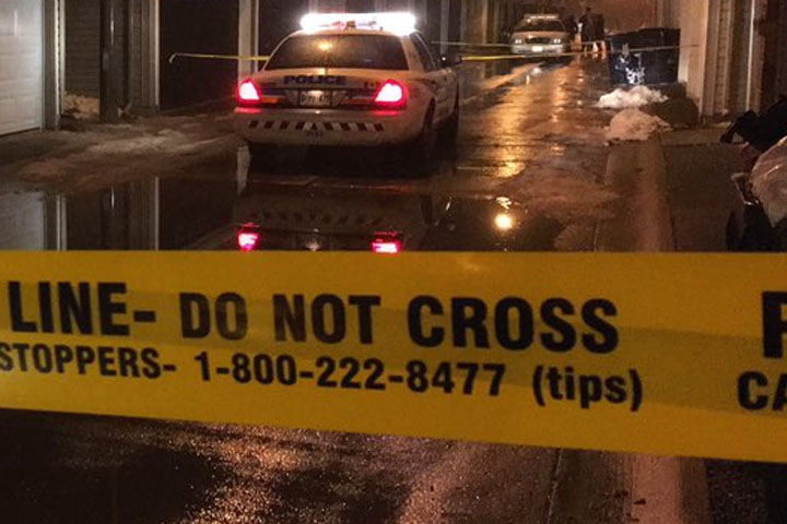 A Toronto police vehicle and crime scene tape are shown in this file photo.