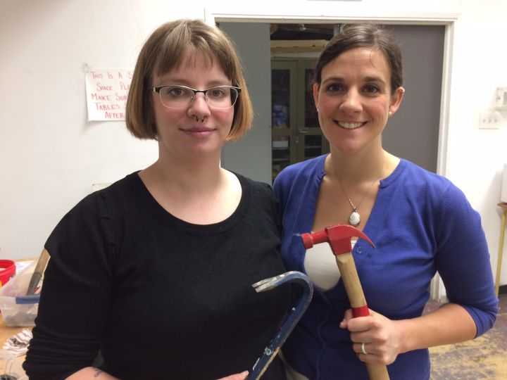 Stacey Cann and Shannon Leblanc are the co-founders of the Edmonton Tool Library, a tool-sharing non-profit society.