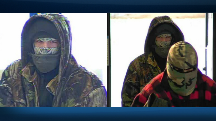 At 11:20 a.m. on Jan. 28, RCMP say two men entered a financial institution and demanded cash. After receiving an undisclosed amount of cash, they fled the scene in an unknown direction.