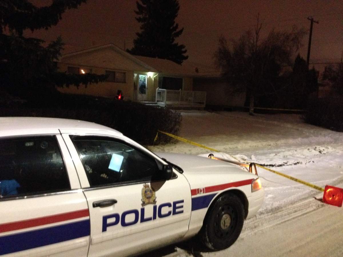 Edmonton police were called to a north Edmonton on Thursday, January 7, 2016. A man was found dead inside.