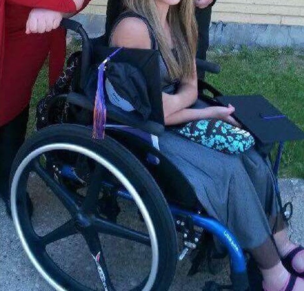 Teen’s customized wheelchair goes missing from outside Edmonton