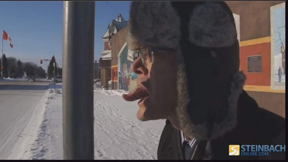 Steinbach radio DJ Corny Rempel recorded a version of The Weeknd's song ‘I Can't Feel My Face’. 