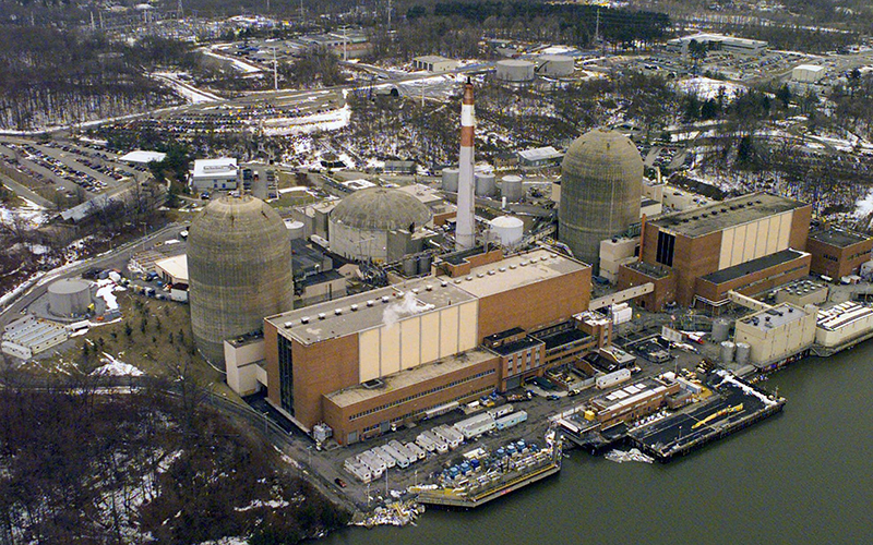 The Indian Point Energy Center in Buchanan, N.Y.  