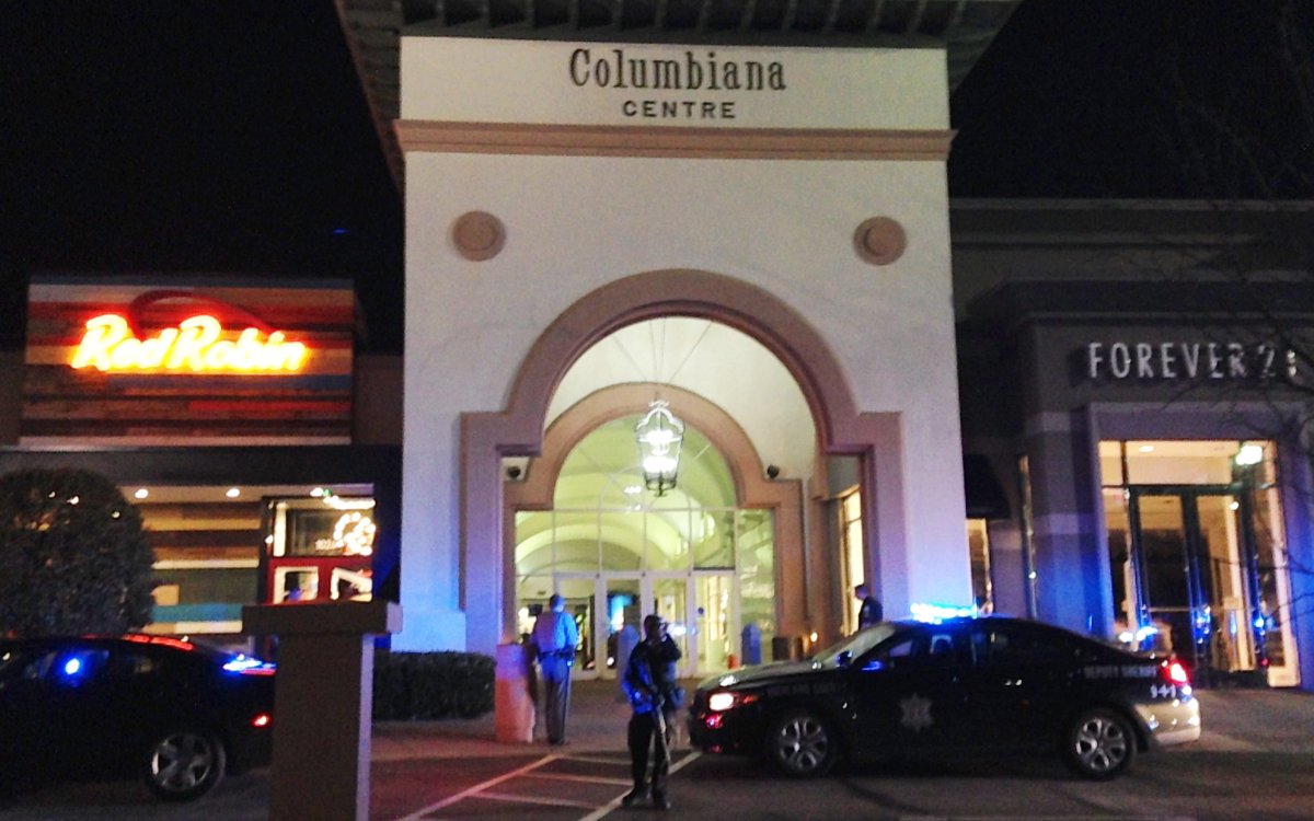 Authorities in South Carolina respond to reports of shots fired at the  the Columbiana Centre mall in the suburbs outside Columbia.  