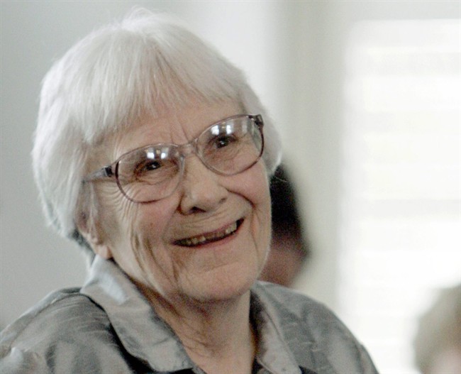 Author Harper Lee smiles during a ceremony honoring the four new members of the Alabama Academy of Honor at the Capitol in Montgomery, Ala. Harper Lee, the elusive author whose "To Kill a Mockingbird" became an enduring best seller and classic film with its child's-eye view of racial injustice in a small Southern town, has died according to Harper Collins spokeswoman Tina Andreadis. She was 89. (Aug. 20, 2007).