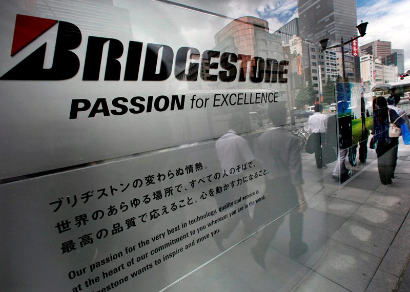 Bridgestone, one of the two largest tiremakers in the world.