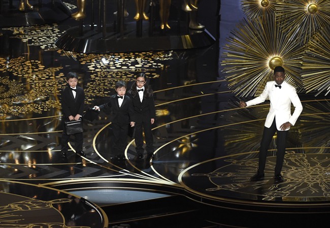 Chris Rock hosting the Oscars