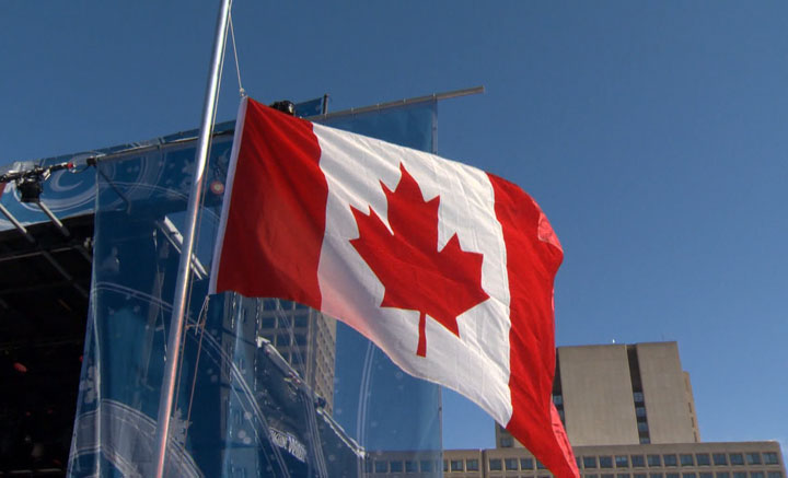 The red and white Canadian flag was unveiled on Feb. 15, 1965. Design experts say the eleven-pointed Maple Leaf is an example clean, simple design.